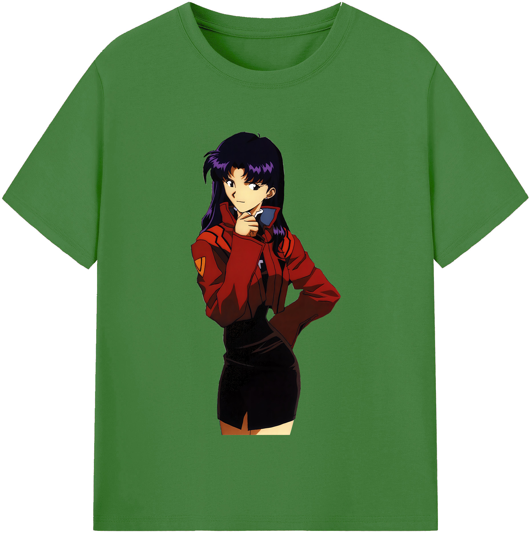 （画像用） EVA 新世紀エヴァンゲリオン レディースカジュアルプリントTシャツ（綿100％）